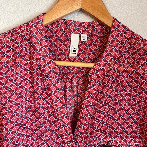 KUT FROM THE KLOTH | Sheer Patterned Blouse - Picture 2 of 5
